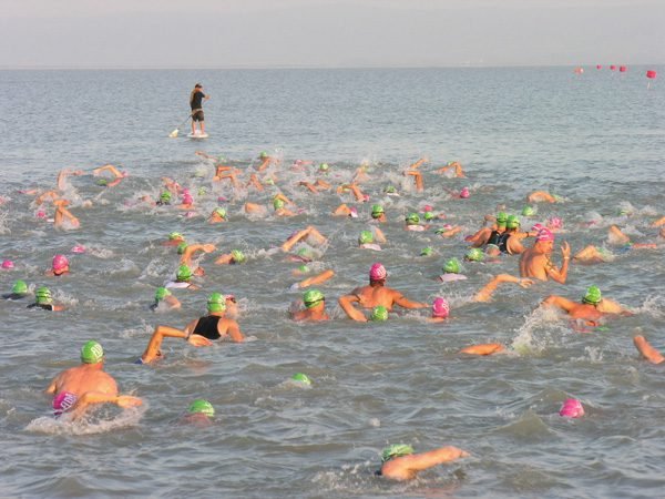 Triathlon Podersdorf Schwimmen