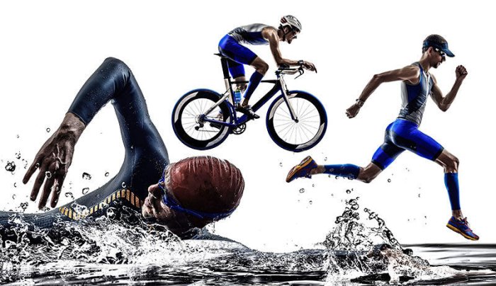 Triathlon Schwimen/Radfahren/Laufen